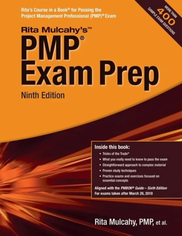 Rita Mulcahy's PMP Exam Prep 9th Edition